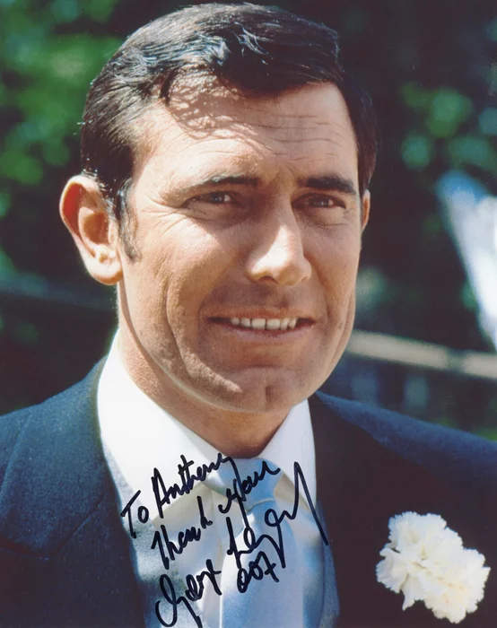 George Lazenby autograph