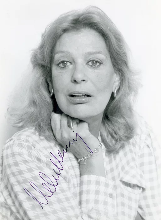 Melina Mercouri autograph