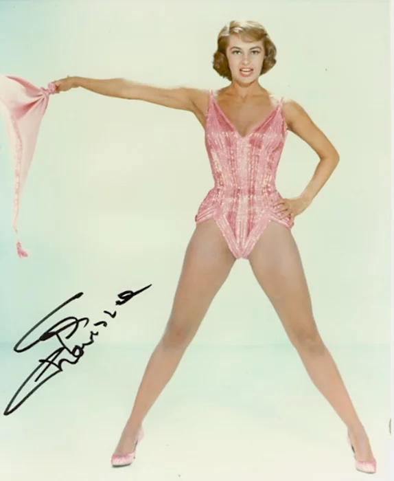 Cyd Charisse autograph