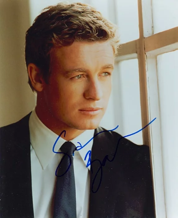 Simon Baker autograph