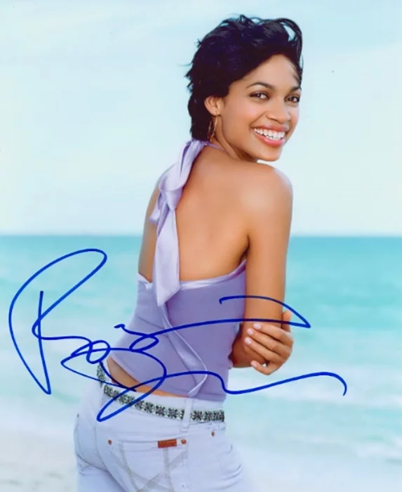 Rosario Dawson autograph