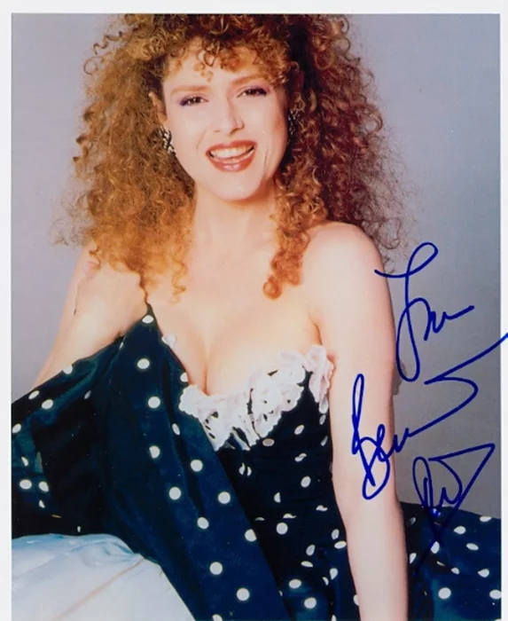 Bernadette Peters autograph