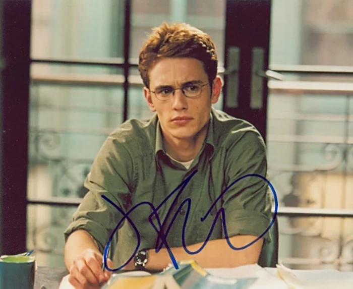James Franco autograph