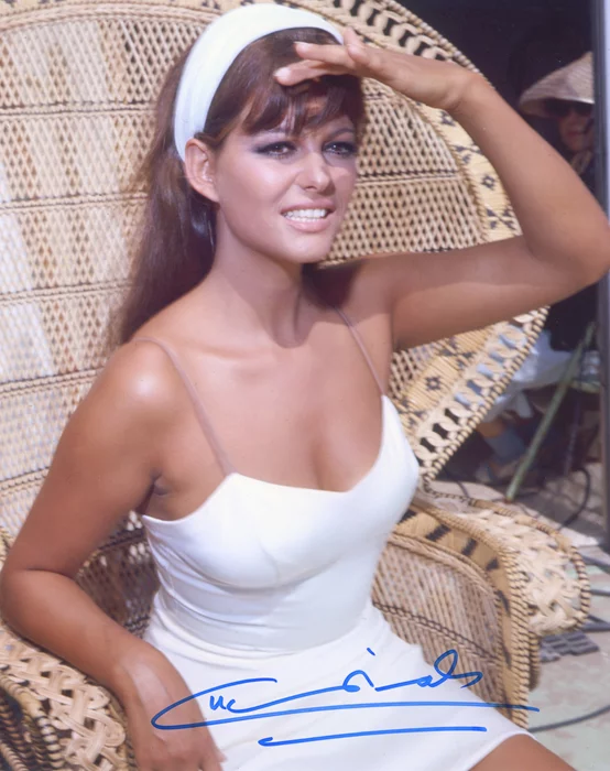 Claudia Cardinale autograph