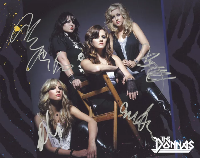 The Donnas autograph