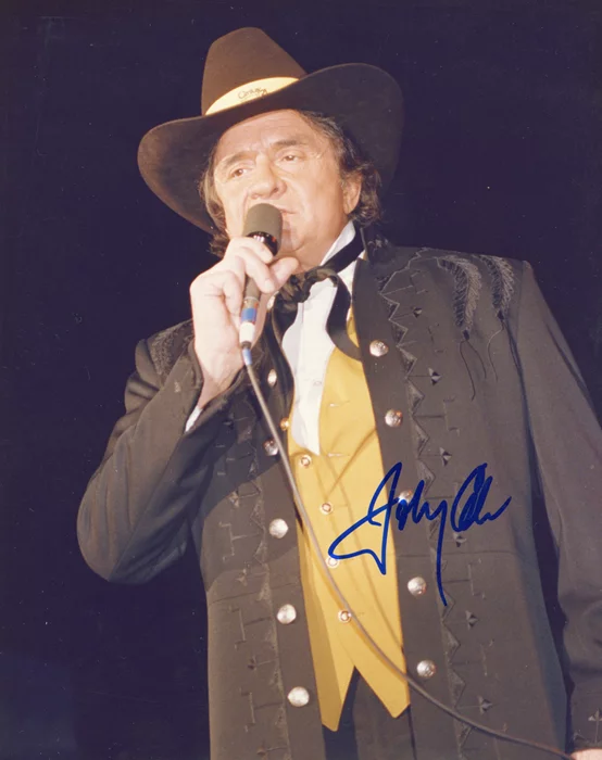 Johnny Cash autograph