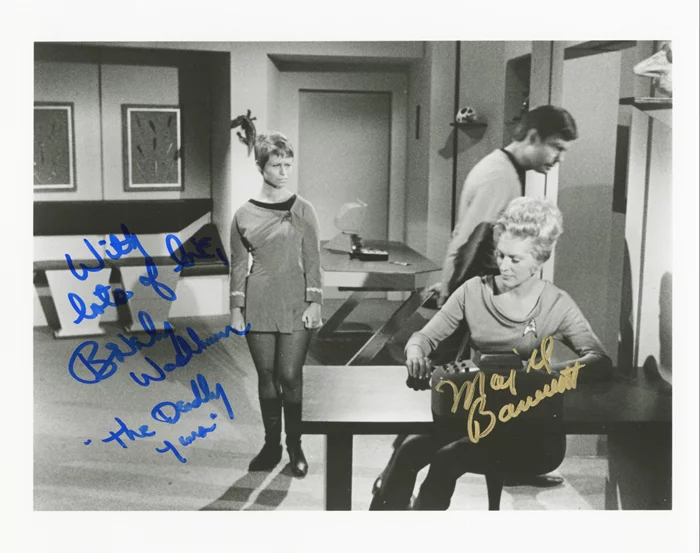 Star Trek autograph