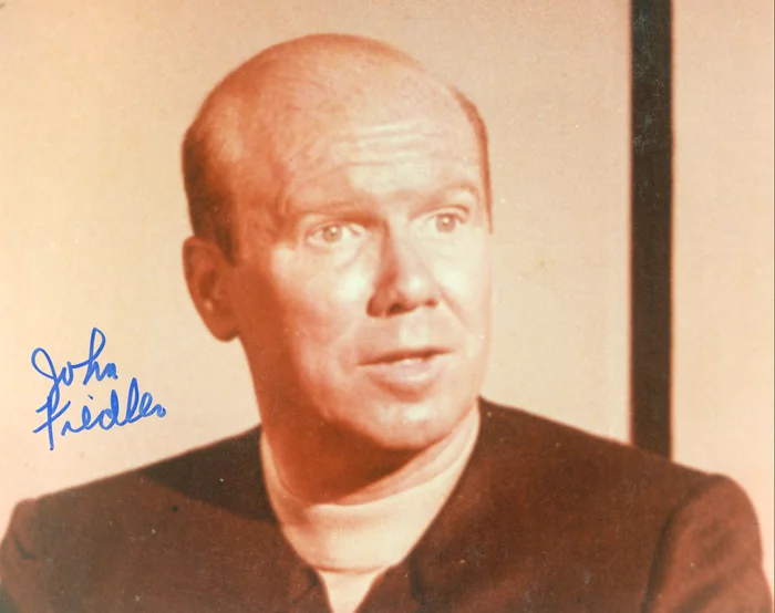 John Fiedler autograph