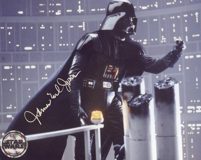 James Earl Jones autograph