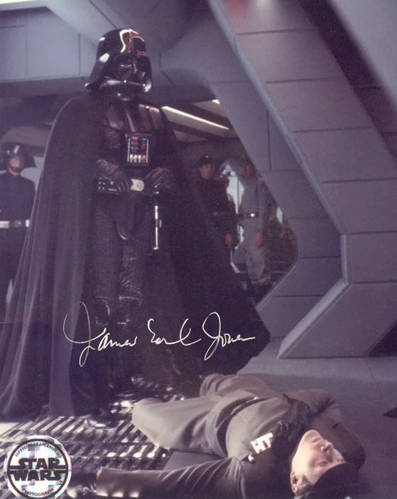 James Earl Jones autograph