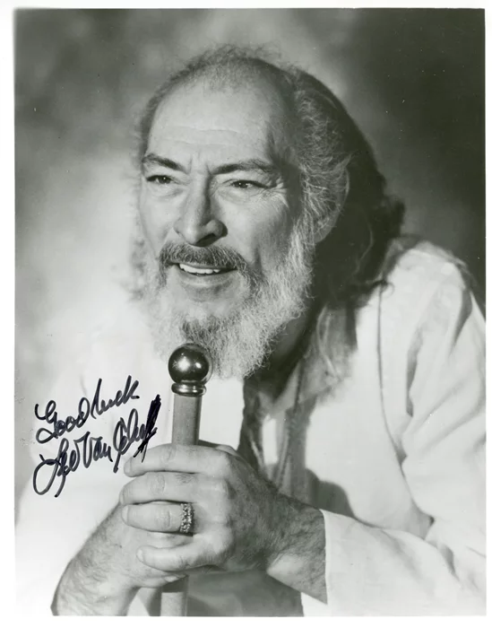 Lee Van Cleef autograph