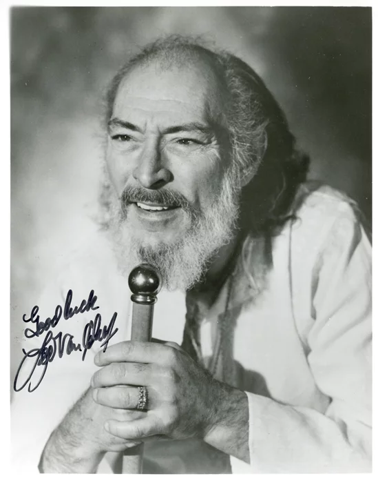 Lee Van Cleef autograph