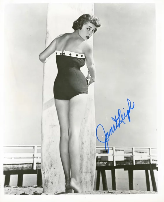Janet Leigh autograph