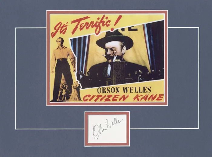 Citizen Kane autograph