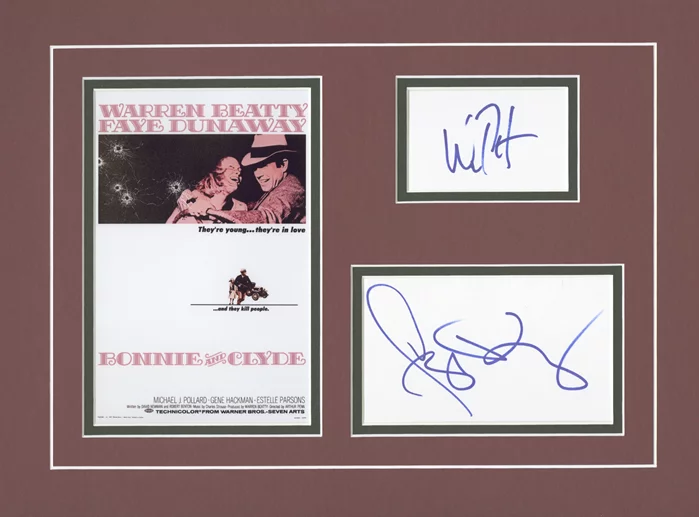 Bonnie and Clyde autograph