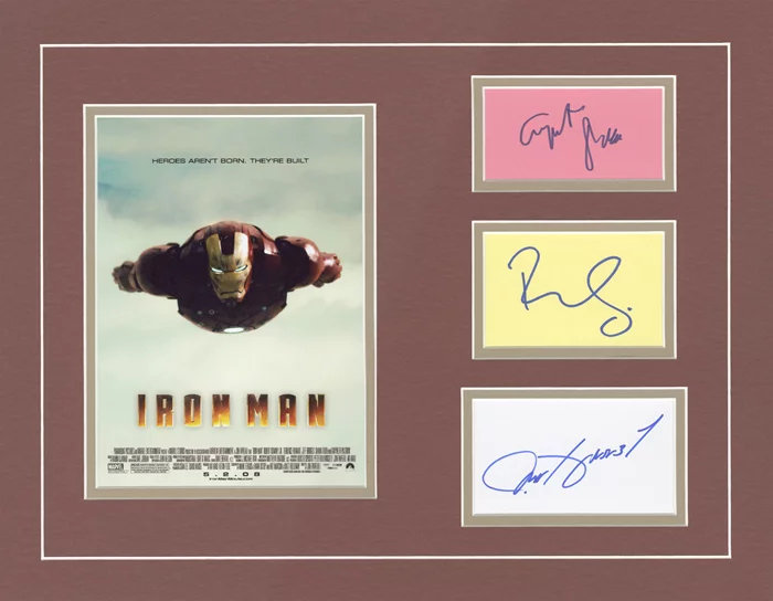Iron Man autograph
