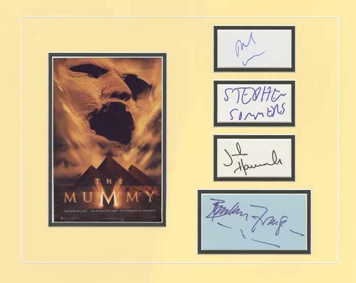 The Mummy autograph