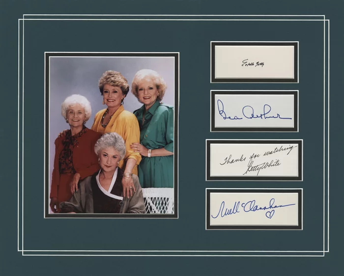 The Golden Girls autograph