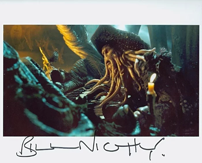 Bill Nighy autograph