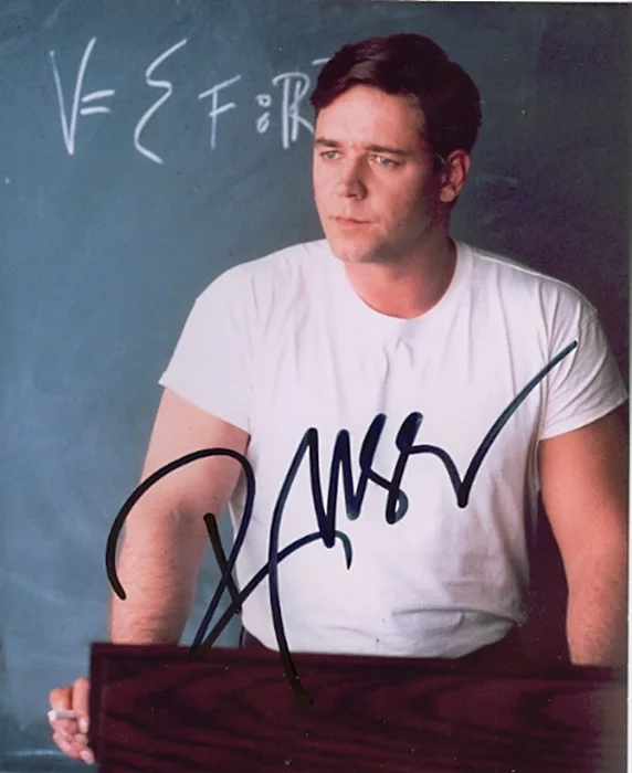 Russell Crowe autograph