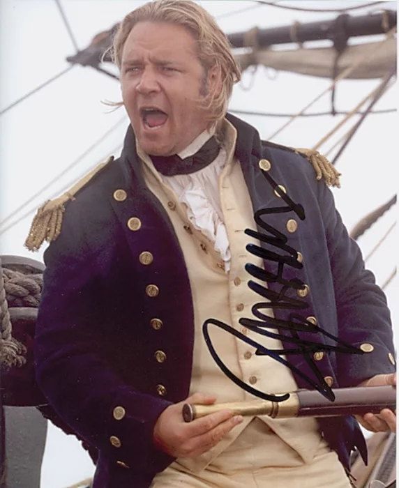 Russell Crowe autograph