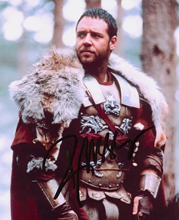 Russell Crowe autograph