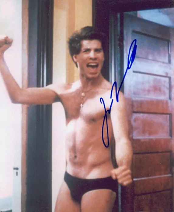 John Travolta autograph