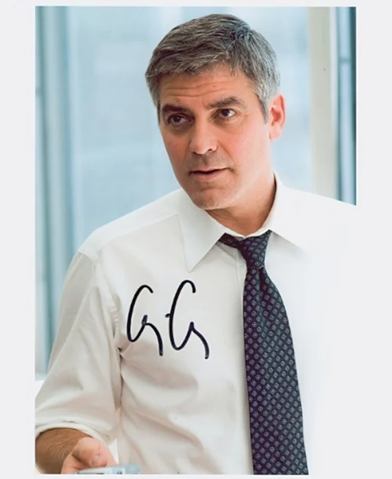 George Clooney autograph