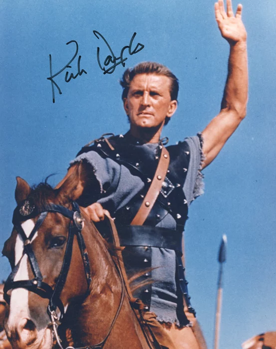 Kirk Douglas autograph