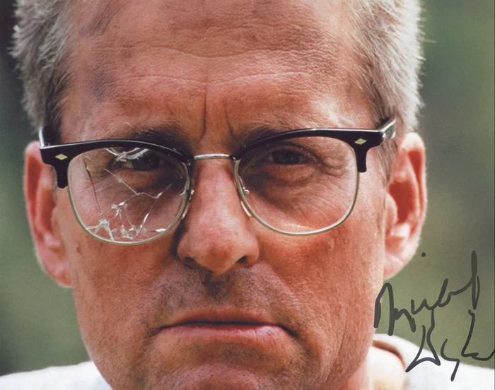 Michael Douglas autograph