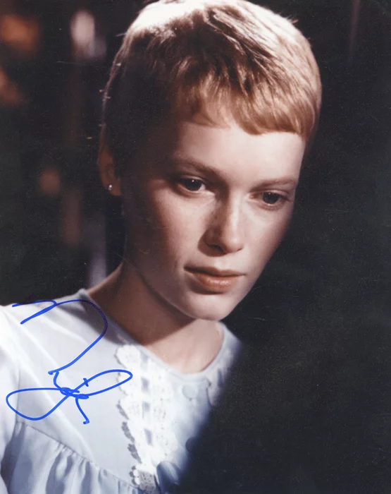 Mia Farrow autograph