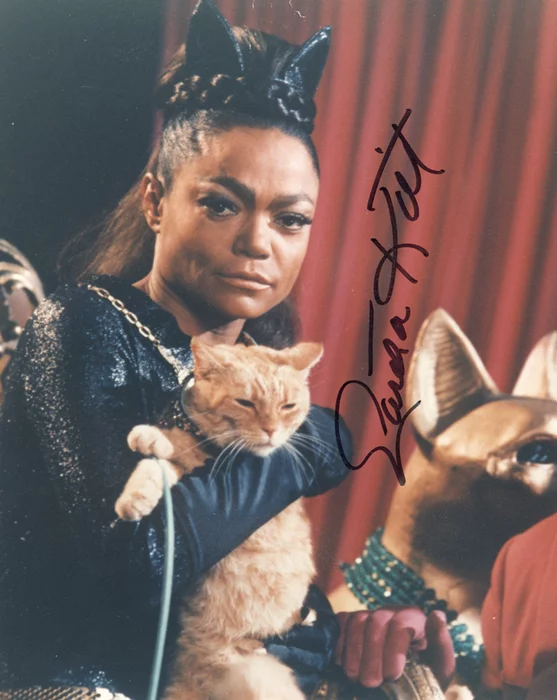 Eartha Kitt autograph