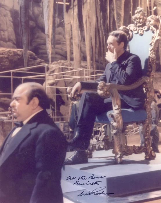 Patrick McGoohan autograph