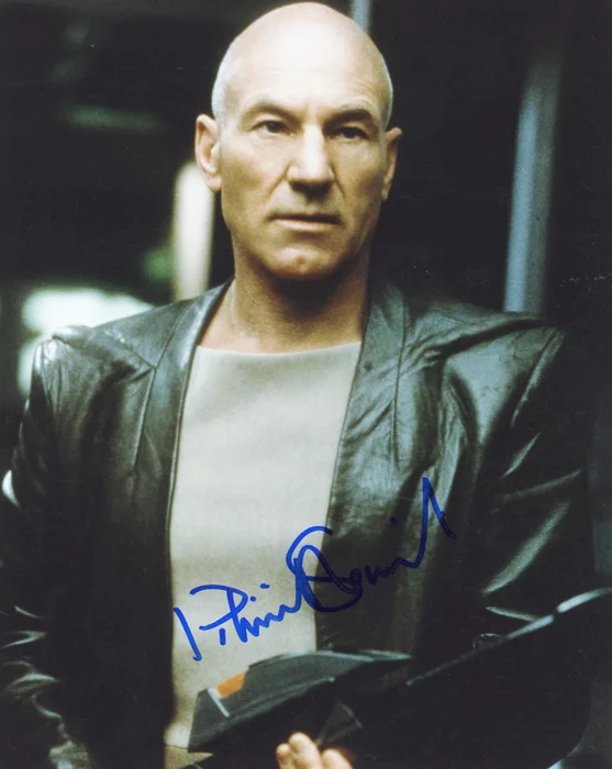 Patrick Stewart autograph