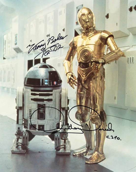 Star Wars Droids autograph