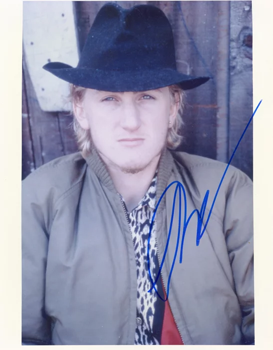Sean Penn autograph