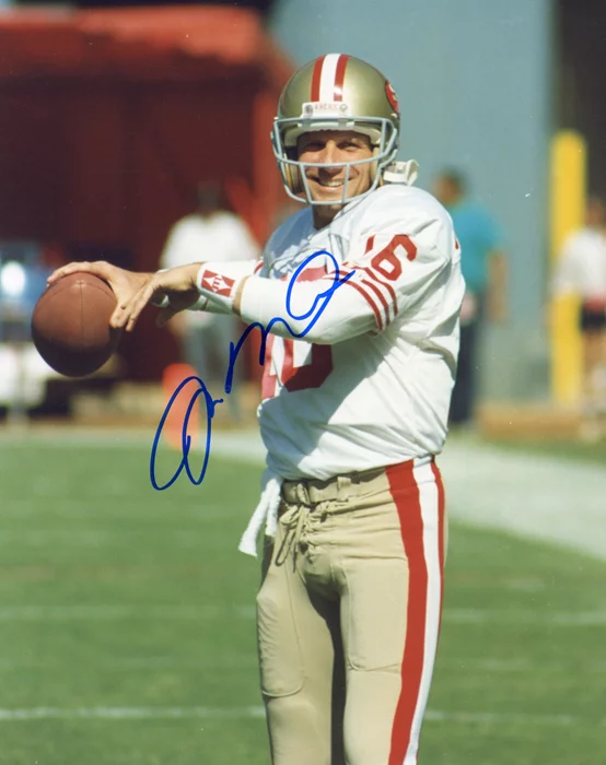 Joe Montana autograph
