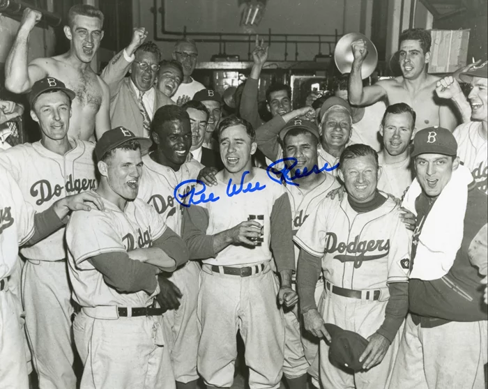 Pee Wee Reese autograph