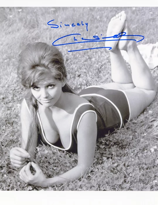 Claudia Cardinale autograph