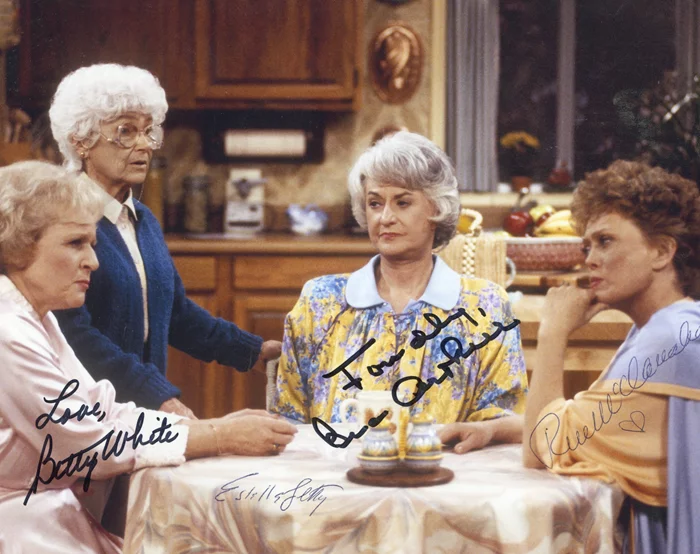 The Golden Girls autograph