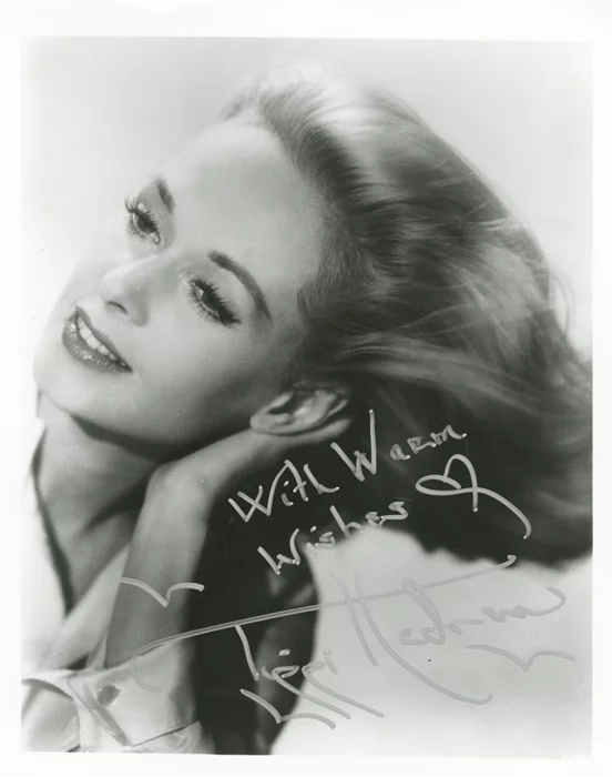 Tippi Hedren autograph