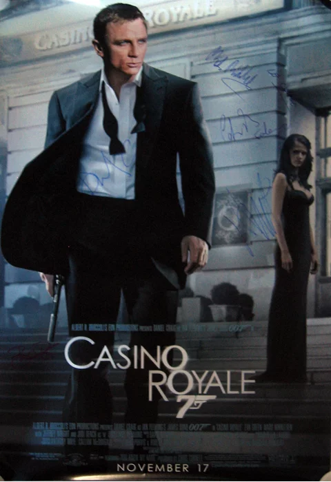 Casino Royale autograph