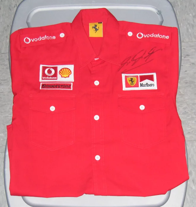 Michael Schumacher autograph