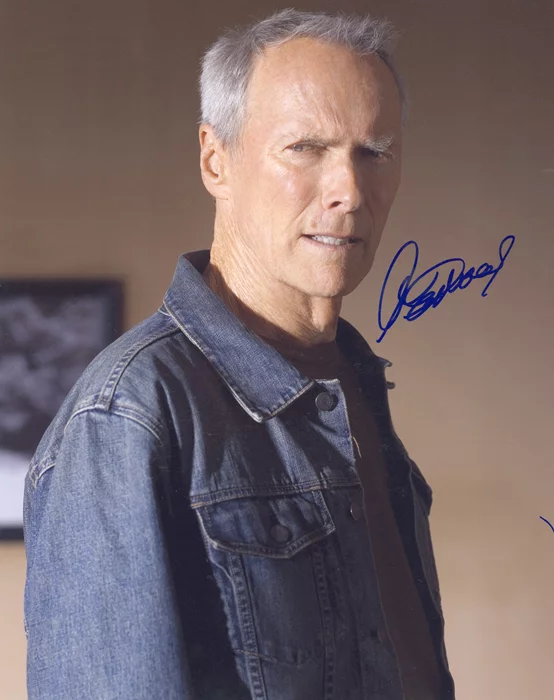 Clint Eastwood autograph