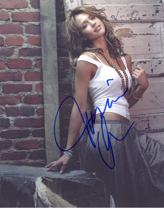 Jessica Alba autograph