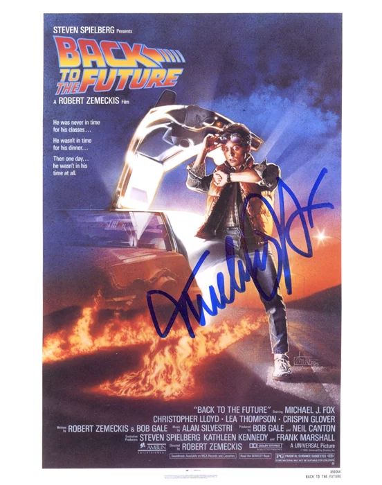 Michael J. Fox autograph