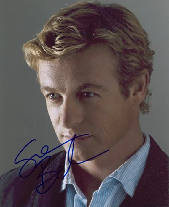 Simon Baker autograph