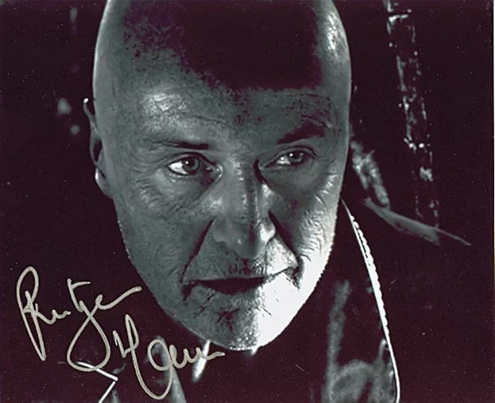 Rutger Hauer autograph