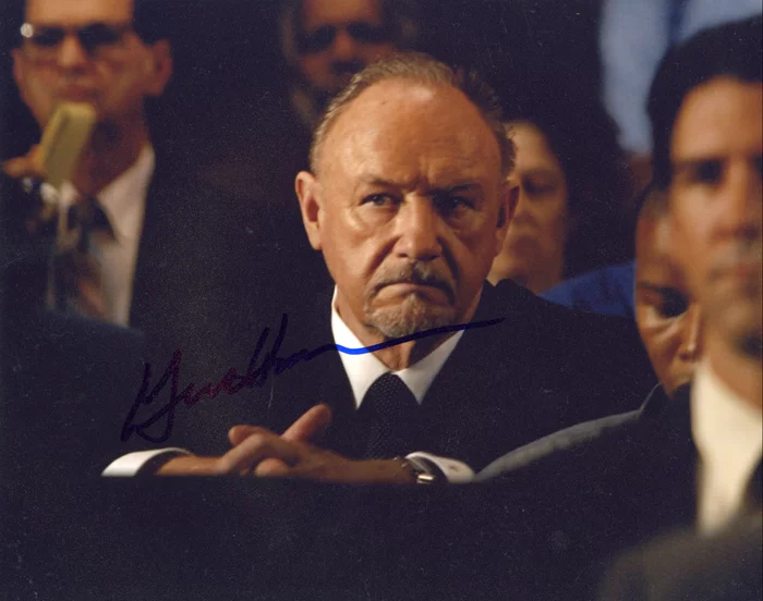 Gene Hackman autograph
