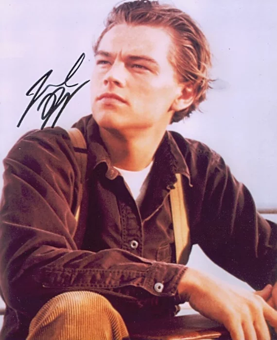 Leonardo DiCaprio autograph